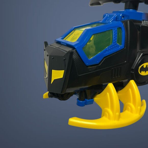Fisher Price 2012 Imaginext DC Super Friends Batman Batcopter  Helicopter Only - Picture 5 of 16